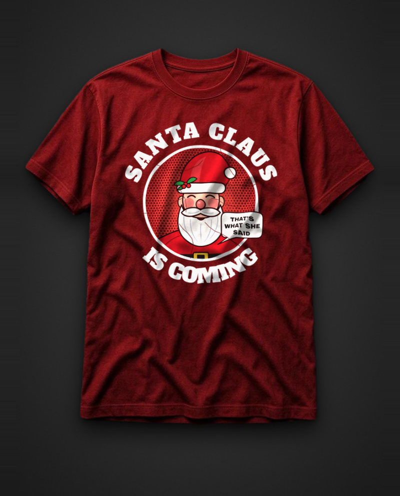 New release: Christmas tee design